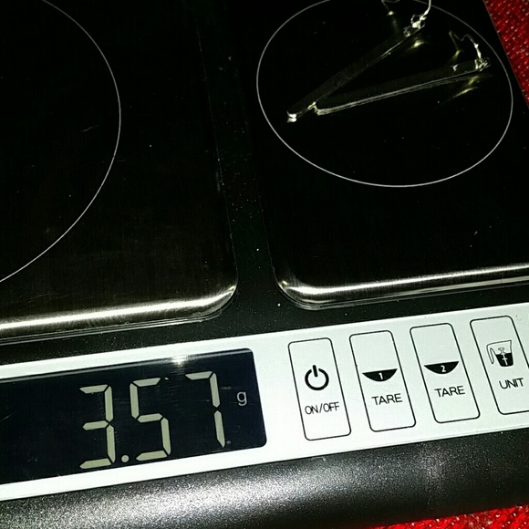 Brand New Pure SS Bar Earrings - Picture 8 of 8